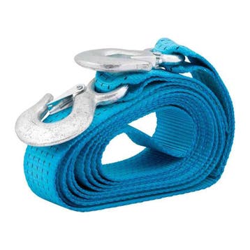 Sleepkabel Band 5 Ton 4.5 meter met haken, Verzenden, Nieuw