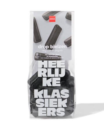 HEMA Drop bielzen 150g 2 voor 3.99 ; met je HEMA pas, Verzenden