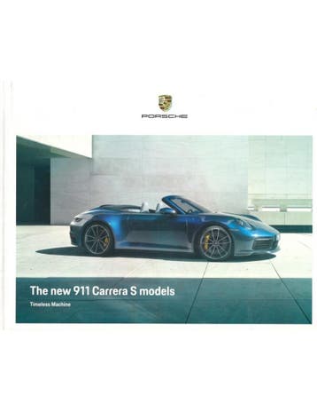 2020 PORSCHE 911 CARRERA S HARDCOVER BROCHURE ENGELS, Nieuw, Porsche, Author