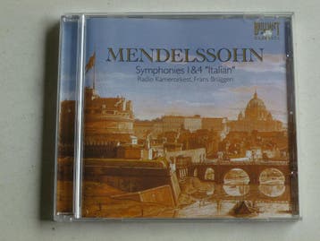 Mendelssohn - Symphonies 1 & 4 / Frans Brüggen, Ophalen of Verzenden, Zo goed als nieuw