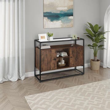 Wandkast Oldham 100x38x80,5cm, Verzenden, Nieuw