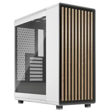 Fractal Design North Chalk White TGC MidTower Behuizing, Computers en Software, Computerbehuizingen, Verzenden, Nieuw