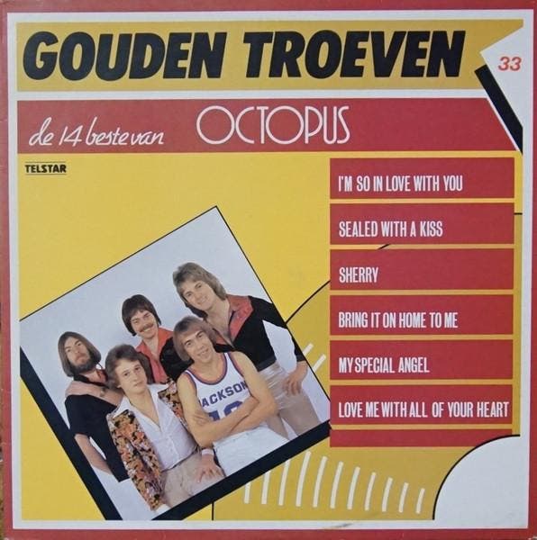 LP gebruikt - Octopus - De 14 Beste Van Octopus, Cd's en Dvd's, Vinyl | Pop, Zo goed als nieuw, Verzenden