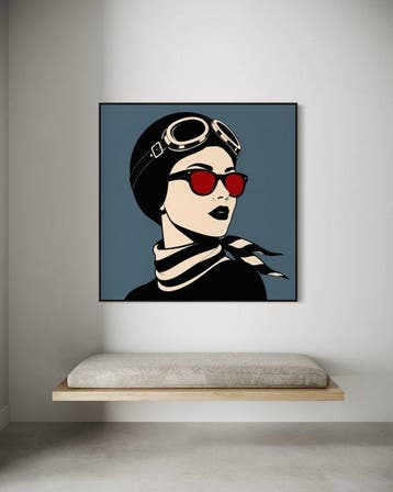 Jonathan Antony - Strike a Pose # 78. XL 1025 x 1025 mm.