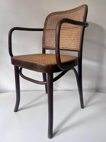 Thonet - Michael Thonet, Josef Hoffmann - Stoel - Armchair, Antiek en Kunst