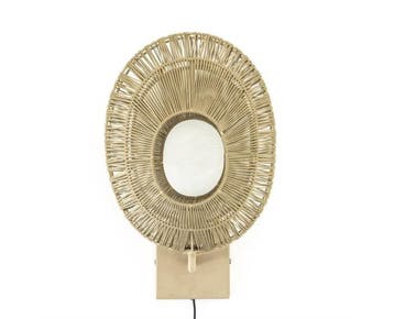 Wandlamp Ovo - natural | BY-BOO, Ophalen of Verzenden, Nieuw