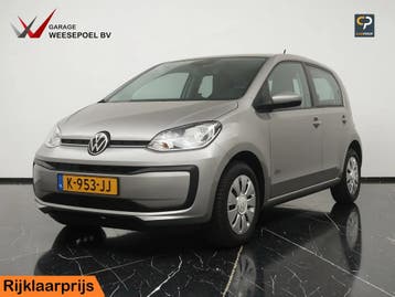 Volkswagen up! | Zakelijke Lease v.a. €202.59 pm, Automaat, Stof, Gebruikt, Zilver of Grijs