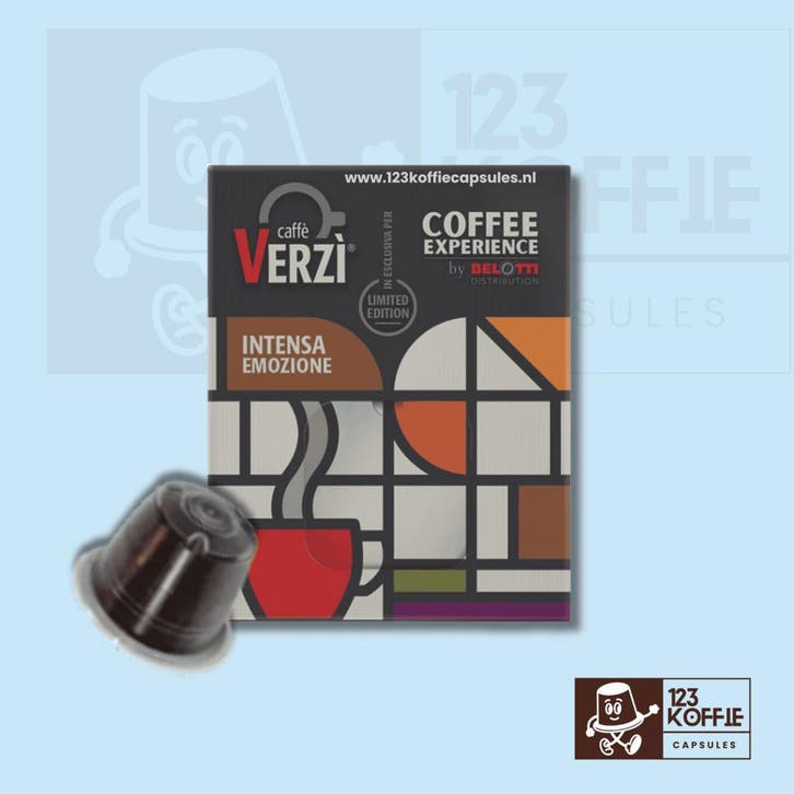 Sterke espresso capsules Nespresso  Intens 100 stuks Verzì, Witgoed en Apparatuur, Koffiemachine-accessoires, Verzenden