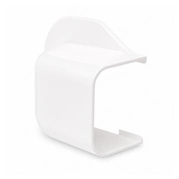 Canalit Muurafdekkap 125 x 75 mm wit, Ophalen of Verzenden, Nieuw
