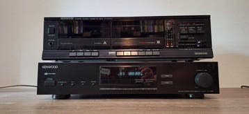 Kenwood - Cassetteck KX-57CW en Tuner KT-2080, Nieuw