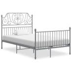 Metalen bed 120x200 grijs | Tweedekansje | OP=OP, Huis en Inrichting, Slaapkamer | Bedden, Ophalen of Verzenden, Zo goed als nieuw