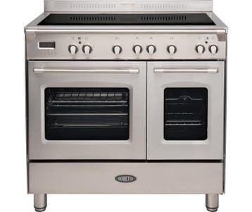 Boretti CFBI902IX inductie fornuis Inductiekookplaat2999, Witgoed en Apparatuur, Fornuizen, Ophalen of Verzenden, Nieuw, Energieklasse A of zuiniger