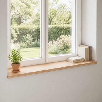 vidaXL Raamkozijnen 2 st Naturel 140 x 40 x 2 cm Massief, Verzenden, Nieuw