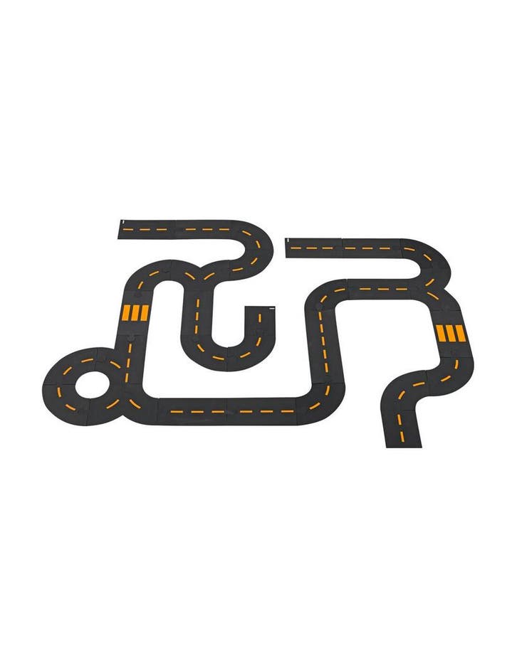 HEMA Autoweg puzzelstukken PVC, Kinderen en Baby's, Speelgoed | Speelgoedvoertuigen, Nieuw, Verzenden