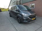 Ford Transit Custom 320 2.0 TDCI L2H1 Sport *dub.schuifdeur*, Automaat, Gebruikt, Euro 6, Leder en Stof