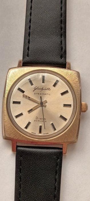 GUB GLASHUTTE spezimatic bison - serviced 07.2026 -, Nieuw