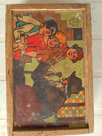 Bordspel - Puzzle a cubetti - Hout