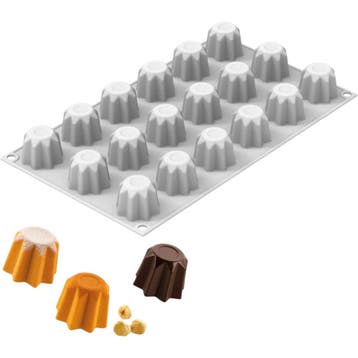 Silikomart Siliconen Bakvorm Pandoro XS (18) Ø4cm, Verzenden, Nieuw