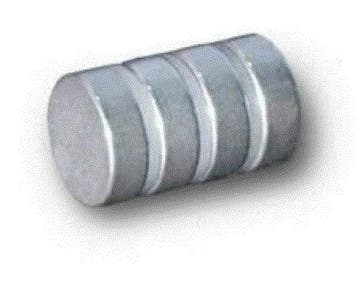Magneet Neodym schijf 4x ø15x5mm, Verzenden, Nieuw in verpakking, Overige typen