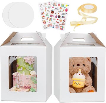Taartdoos Transport - 30,5cm | Retourdeal - 28% Korting, Hobby en Vrije tijd, Ophalen of Verzenden, Nieuw, Taarten, Overige typen