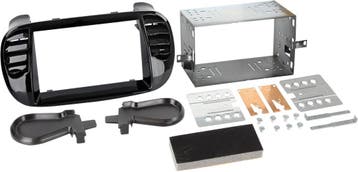 2-DIN Paneel Fiat 500/ 500 C - Kl: Piano Zwart, Auto diversen, Verzenden, Nieuw