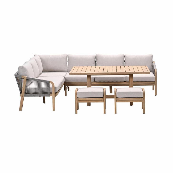 Garden Impressions Alora lounge dining set 5-delig links -, Tuin en Terras, Tuinsets en Loungesets, Verzenden