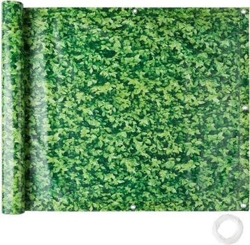 2dekans | tectake® - Balkondoek balkonreling privacyscherm, Ophalen of Verzenden, Zo goed als nieuw