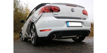 FOX VW Golf 6 GTI + Cabrio einddemper uitgang rechts/links -, Verzenden, Nieuw