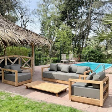 Luxe Lounge set Beverly -  SetTuinmeubelen, Tuin en Terras, Ophalen of Verzenden, Nieuw