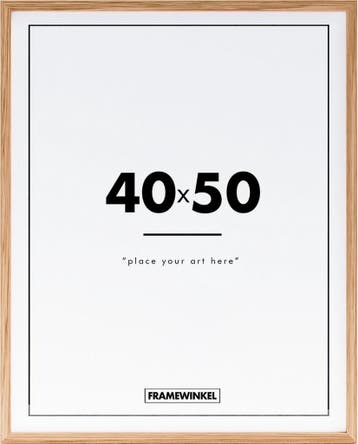 Premium Houten Frame (50x70cm), Verzenden, Nieuw