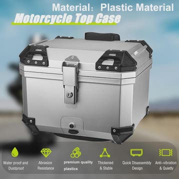 45L Universele Motor Topkoffer - Waterdicht & Schokabsorbere, Verzenden, Nieuw