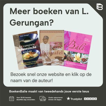 De complete Indonesische keuken - L. Gerungan 9789043902502, Boeken, Verzenden, Gelezen, L. Gerungan