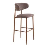 Nieuwe Barstoel Bonnie - Rood/Blauw Vintage/Café, Huis en Inrichting, Barkrukken, Ophalen, Nieuw