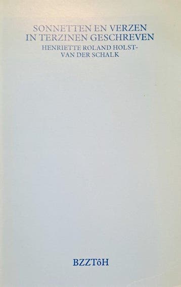 Sonetten en verzen in terzinen - Roland Holst 9789062911523, Boeken, Verzenden, Gelezen, Roland Holst