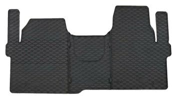 Rubber automatten Ford Transit Custom stoel/bank |, Auto-onderdelen, Interieur en Bekleding, Verzenden, Nieuw, Ford