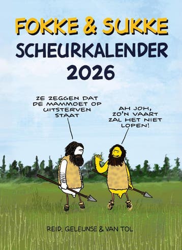 Fokke & Sukke Scheurkalender 2026 | Nieuw, Ophalen of Verzenden, Nieuw, John Reid; Bastiaan Geleijnse; Jean-Marc Tol