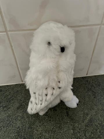 The Noble Collection Harry Potter Knuffel Hedwig 25cm, Ophalen of Verzenden, Nieuw