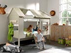 Halfhoogslaper met Bureau en Kasten veel modellen en kleuren, 90 cm, Eenpersoons, Verzenden, Nieuw