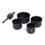 Benson 5-delige gatenzaag set - 32-54 mm - snelspan inzet..., Doe-het-zelf en Verbouw, Gereedschap | Boormachines, Ophalen of Verzenden