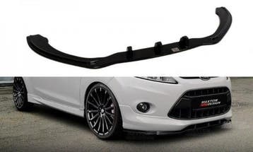 Voorspoiler Ford Fiesta ST-Line Mk7 Glanzend Zwart, Auto-onderdelen, Ophalen of Verzenden, Nieuw