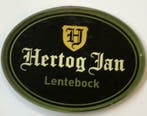 Occasion - Ovale taplens Hertog Jan lentebock plat, Verzenden
