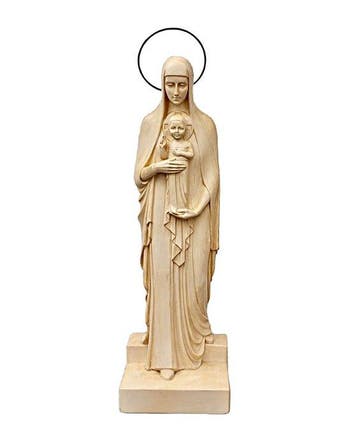 Gerard Hack (1893-1975) - Beeld - Heilige Maagd Maria met, Antiek en Kunst