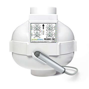 Prima Klima PK100EC-THC Ø100 mm EC-ventilator, Ophalen of Verzenden, Nieuw