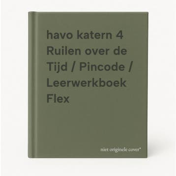 havo katern 4 Ruilen over de Tijd / Pincode / Leerwerkboek, Boeken, Schoolboeken, Verzenden, Gelezen