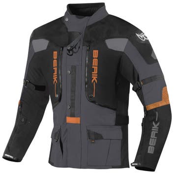 Berik Dakota Zwart Grijs Oranje Waterdichte 3in1 Textiele, Nieuw met kaartje, Jas | textiel, Berik, Heren