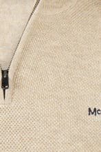 2dekans | McGregor Half Zip Trui Merinowol Structuur Zand -, Kleding | Heren, Ophalen of Verzenden, Zo goed als nieuw, McGregor