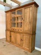 Teakhouten buffetkast 225cm super kwaliteit OP VOORRAAD!, 200 cm of meer, Teakhout, Nieuw, Ophalen of Verzenden