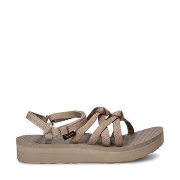Teva Midform Kena Slim sandalen voor dames in het Taupe, Overige kleuren, Verzenden, Nieuw, Sandalen of Muiltjes