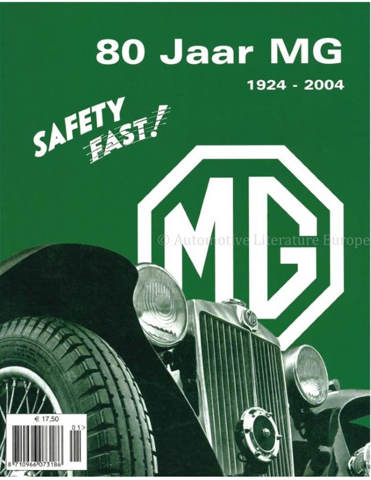 80 JAAR MG 1924 - 2004, Boeken, Auto's | Boeken