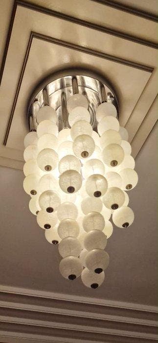 Plafondlamp - Muranoglas - Mid-Century Chandelier